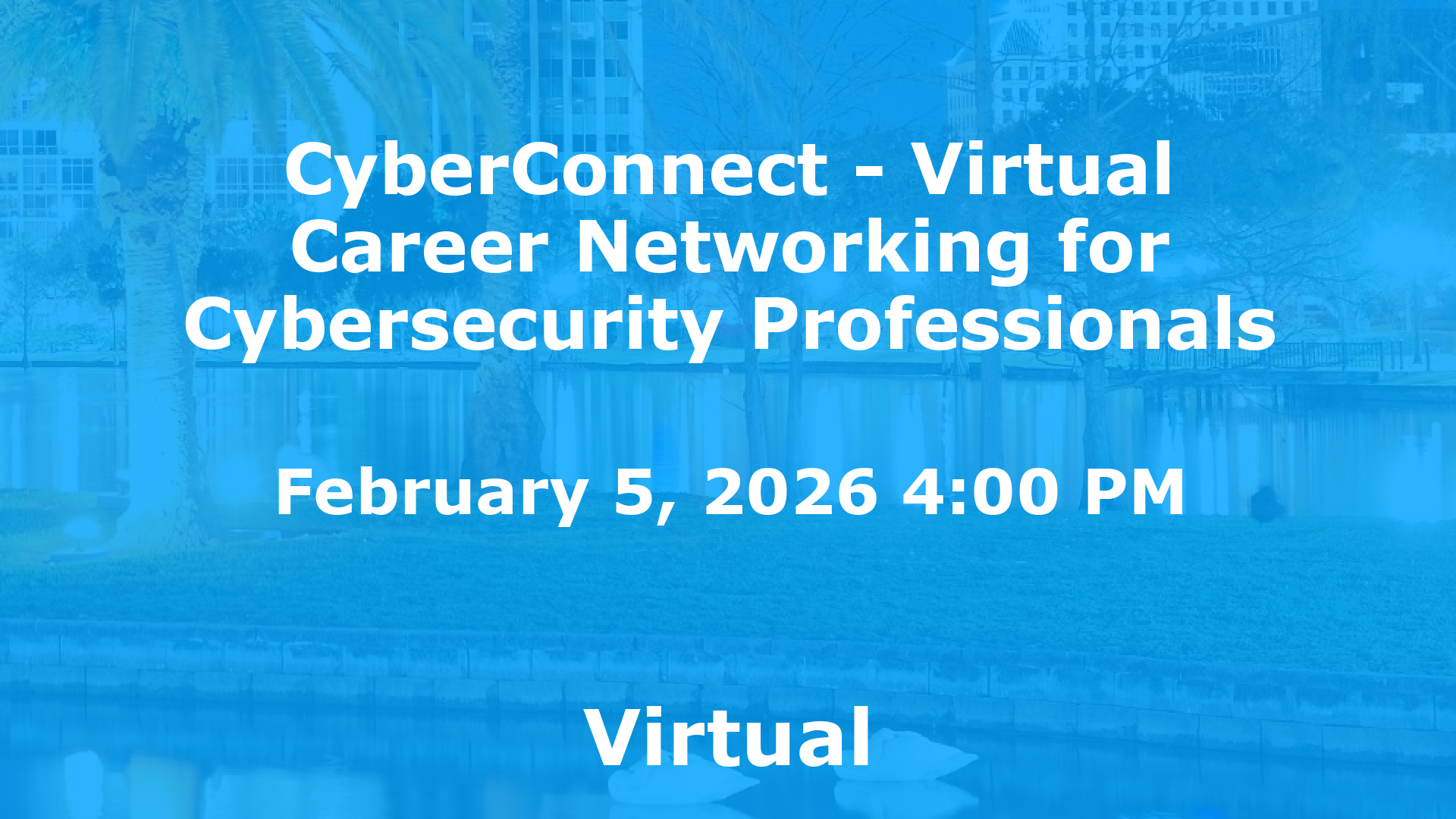 CyberConnect - Virtual Career Networking for Cybersecurity Professionals event image